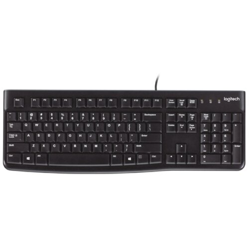 Logitech Tastatura USB K120 US Black 920-002509 Cene