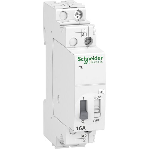 Schneider Electric impulsni relej SE, 1P, 230-240V AC/110V DC, 16A Slike