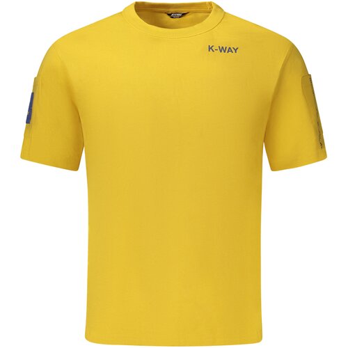 K-Way SHORT SLEEVE T-SHIRT MEN YELLOW Slike