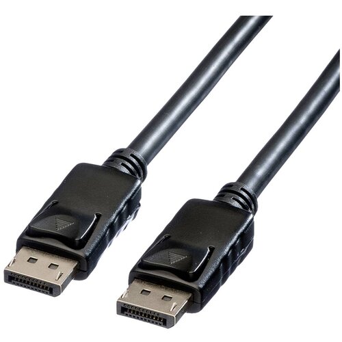 Roline DisplayPort priključni kabel DisplayPort vtič 1.00 m črna 11.04.5980 za&scaron;čiten DisplayPort kabel, (20421256) Cene