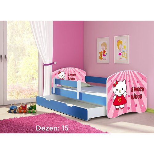 ACMA Krevet za decu Blue sa fiokom 140x70 2 15 Cene