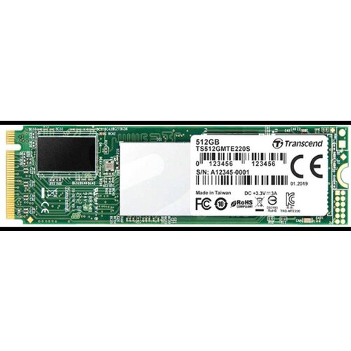 Transcend SSD 512GB M.2 NVMePCIe Gen3 x4,3,500/2500 MB/s Cijene