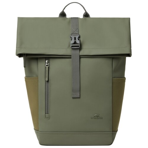 Riva Case Eden backpack Travel backpack Olive PU leather, Polyester, Recycled polyethylene terephthalate (rPET) Cijene