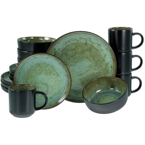 Creatable Kombinirani Servis Nordic Fjord Green, 16-Delni Cene
