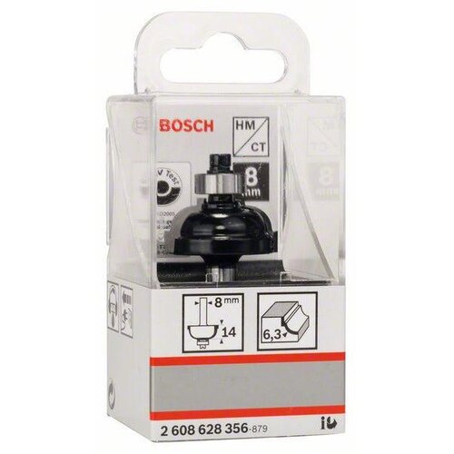 Bosch profilno glodalo F 8 mm, R1 6,3 mm, D 28,5 mm, L 13,2 mm, G 54 mm - 2608628356 Cene