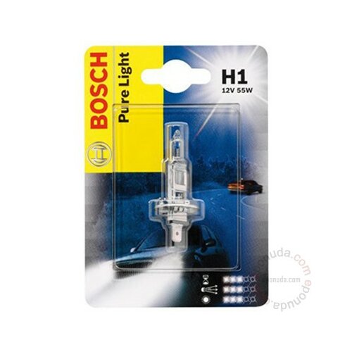 Bosch sijalica H1 12V 55W blister Slike