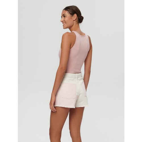 Sinsay ženske high waist kratke hlače od trapera 0376U-MLC Slike