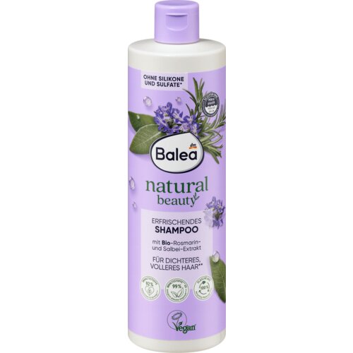 Balea natural beauty osvežavajući šampon za kosu 400 ml Cene