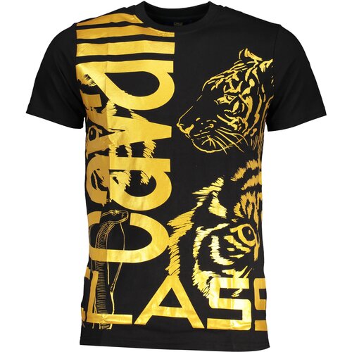 Cavalli Class MEN&amp;amp;#39;S SHORT SLEEVE T-SHIRT BLACK Slike