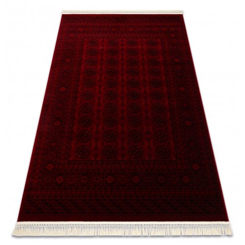 RugsX ORIENT 6889 preproga bordo / črna Buchara, okvir, orientalski, z resicami 300x400 cm, (21998776) Cene