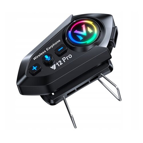  Aku. LED RGB Y12 pro bluetooth motoristični radijski interkom Slike