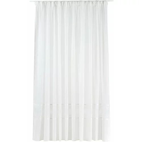Mendola Fabrics Kremno bela prosojna zavesa 140x260 cm Polina –