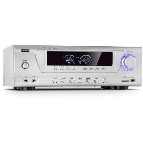 Auna AMP 3800 BT 5.0 HiFi ojačevalnik, 2 x 120 W + 3 x 50 W, RMS, BT, (21547213) Cene
