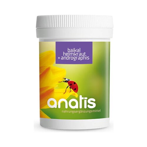 anatis Naturprodukte bajkalska čeladnica + andrographis - 90 kaps. Cene
