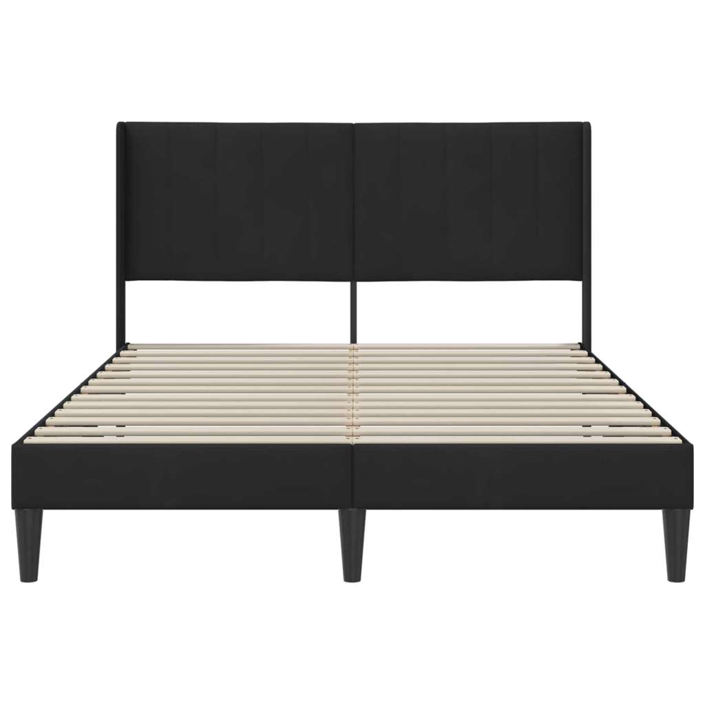  Okvir za krevet s uzglavljem Crna 160 x 200 cm Bar&amp;scaron;un - Crna 160 x 200 cm Slike