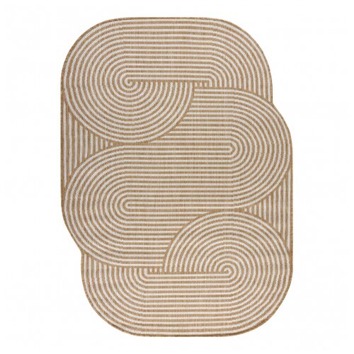 RugsX ORGANIC 1835 sisal preproga Geometric ecru / naravna – moderna nepravilna oblika 160x220 cm, (5000176041) Cene