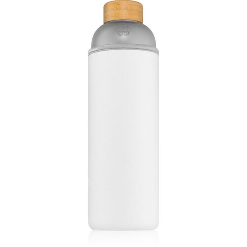 Waterdrop Glass Frosted staklena boca za vodu boja White 1000 ml Slike