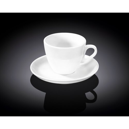  Skodelica in Podstavek, Porcelan, 110ml Cene