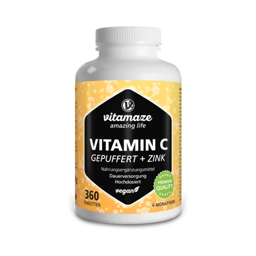 Vitamaze Puferirani vitamin C + cink