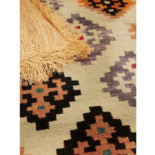 Hanse Home Rdeča obojestranska ročno tkana volnena preproga 120x170 cm Kamal Kian &amp;ndash; Nouristan Slike