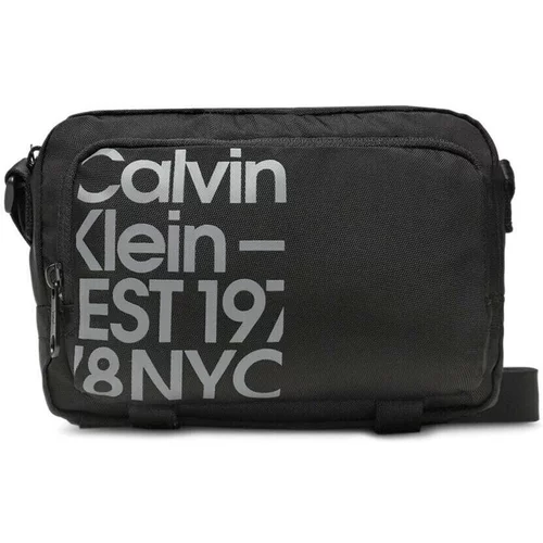 Calvin Klein Jeans Torbe za čez ramo - k50k510382 Črna