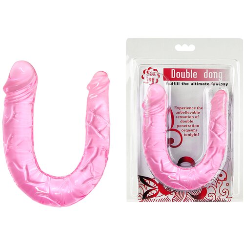 Dupli silikonski dildo BI 40001 Slike