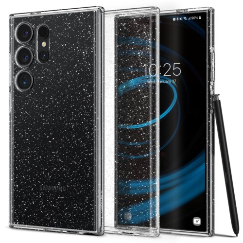  ZAŠTITNA MASKA SPIGEN LIQUID CRYSTAL ACS07285 ZA SAMSUNG GALAXY S24 ULTRA - GLITTER CRYSTAL Cene