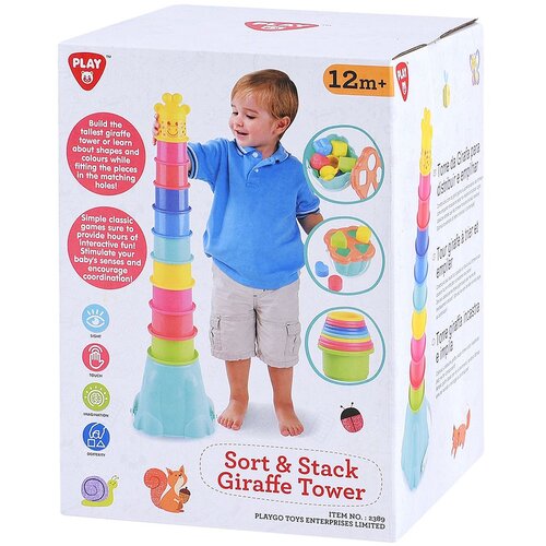 Play Go razvrsti in zloži stolp žirafa Cene