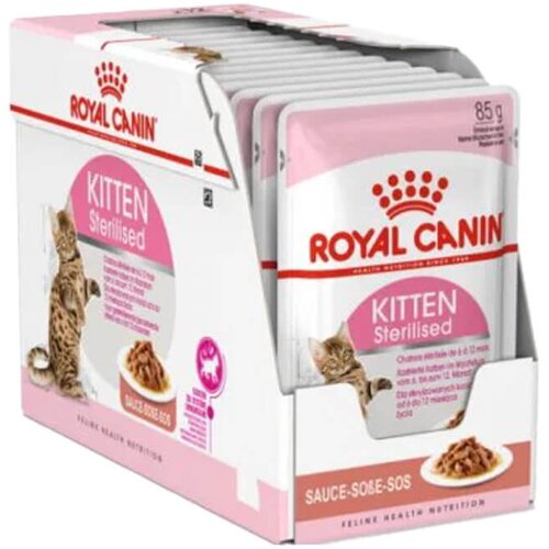 Royal Canin Kitten Sterilised - kesice za sterilisane mačiće (12&amp;times;85g) Slike