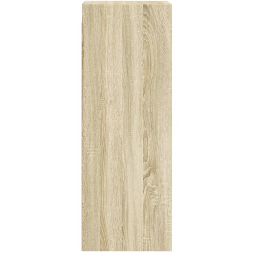  Zidni ormarić sa staklenim vratima boja hrasta 35 x 37 x 100 cm Slike