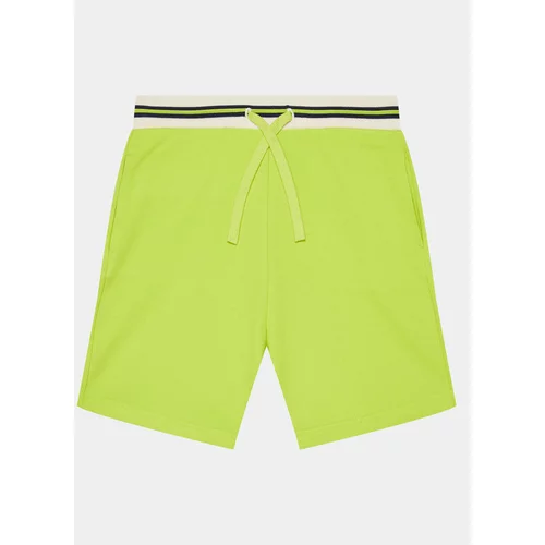 United Colors Of Benetton Športne kratke hlače 3BC1C902J Zelena Regular Fit