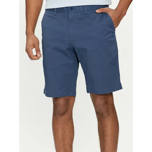 Tommy Hilfiger Kratke hlače iz tkanine Harlem MW0MW23568 Modra Regular Fit