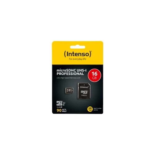 Intenso MicroSD 16GB Class10 UHS-I Pro