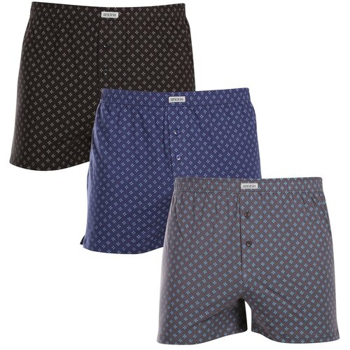 Andrie 3PACK men's shorts multicolor Slike