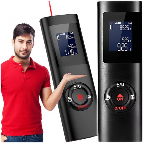 VERKGROUP Laserski digitalni LCD merilnik razdalje in površin PRO50, (21781436) Cene