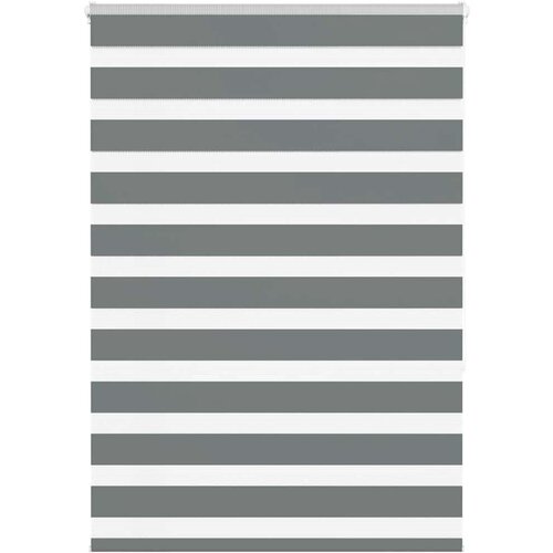 vidaXL Zebra senčilo temno sivo 115x150 cm tkanina širina 110,9 cm Cene