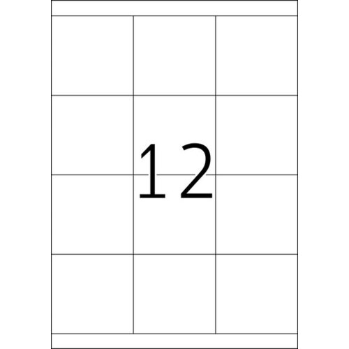 Optima etikete 661, 70 x 67,7 mm Slike