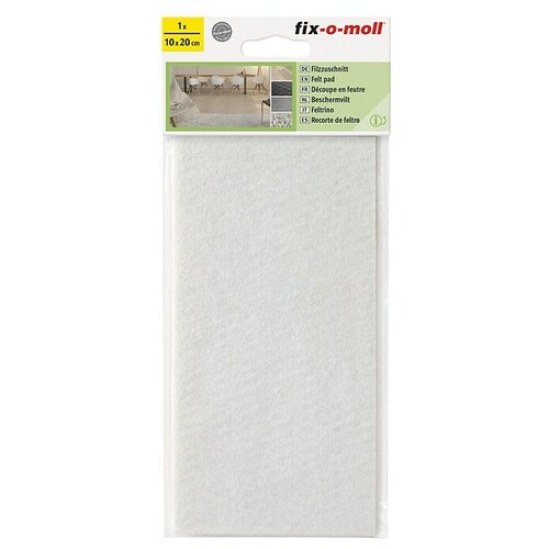 Fix-o-moll podložna pločica od filca (š x v: 100 x 200 mm, lijepljenje, 1 -dij., bijele boje) Cijene