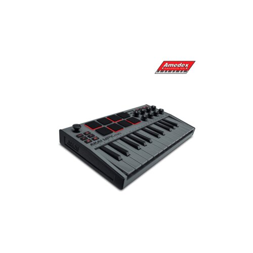 Klavijatura Mini USB AKAI MPK MINI 3 Grey Slike