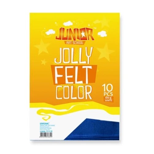 Junior jolly color felt fini filc a4 10k - odaberite nijansu plava ( 135050 ) Cene