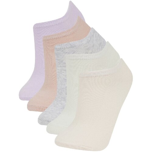 Defacto Women&amp;#039;s 5-Pack Cotton Sneaker Socks Slike