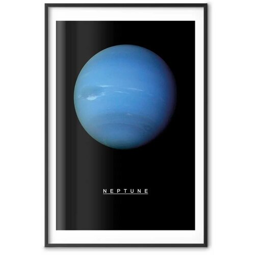  Plakat - Neptune 40x60 Crni okvir s margom Cene