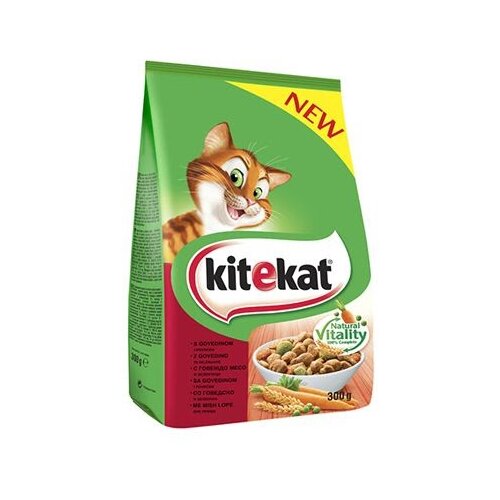Kitekat cat adult govedina & povrće 0.3 kg hrana za mačke Cene