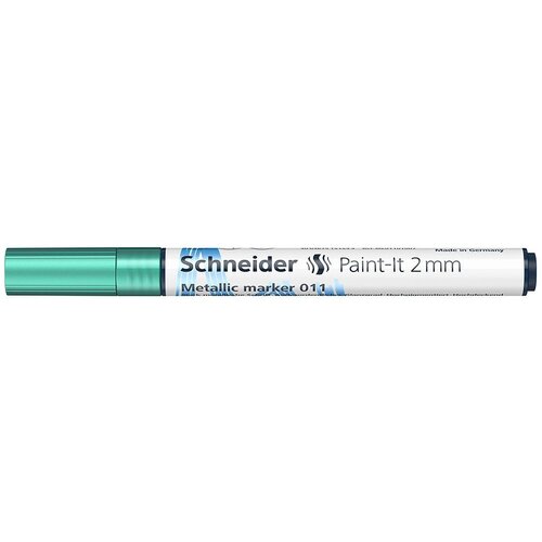 Schneider Flomaster Paint-It metalik marker 011, 2 mm, zeleni Slike