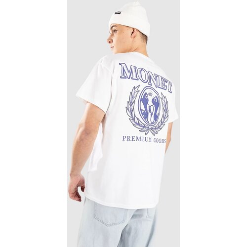 Monet Skateboards Dykwmfi T-shirt white Cene