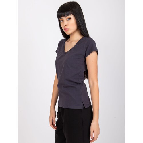BASIC Feel Good T-shirt-RV-TS-4837.30P-graphite Cene