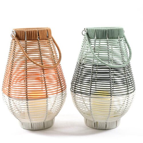 Mhome Laterna z LED svečo h30cm / več barv / kovina, plastika, (5000197929) Cene