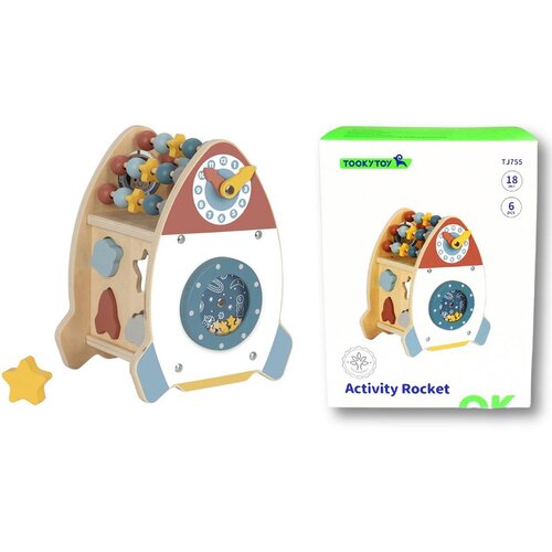 Tooky Toy drvena raketa Cene