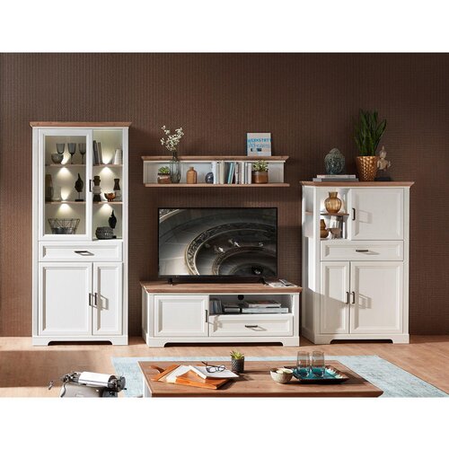 Landscape DNEVNI REGAL, barve hrasta Cene