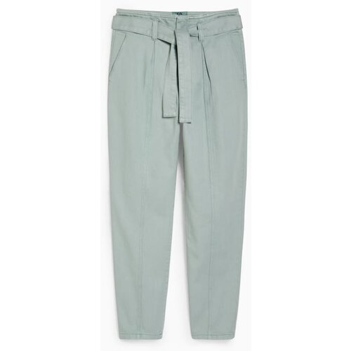 CA ženske pantalone, mom fit, svetlozelene Slike